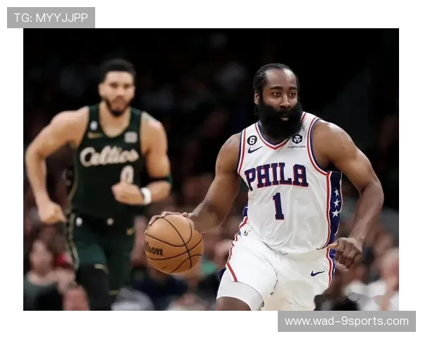 哈登关键助攻队友补篮得手，76人以团体篮球赢球